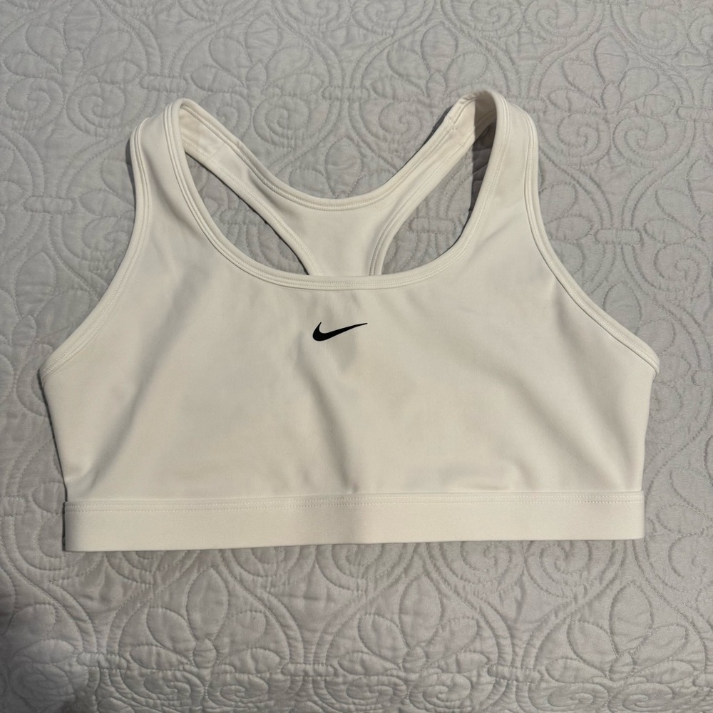 Nike Women's White Sports Bra